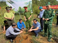 Lung Cu Border Post builds “Green Border Belt”